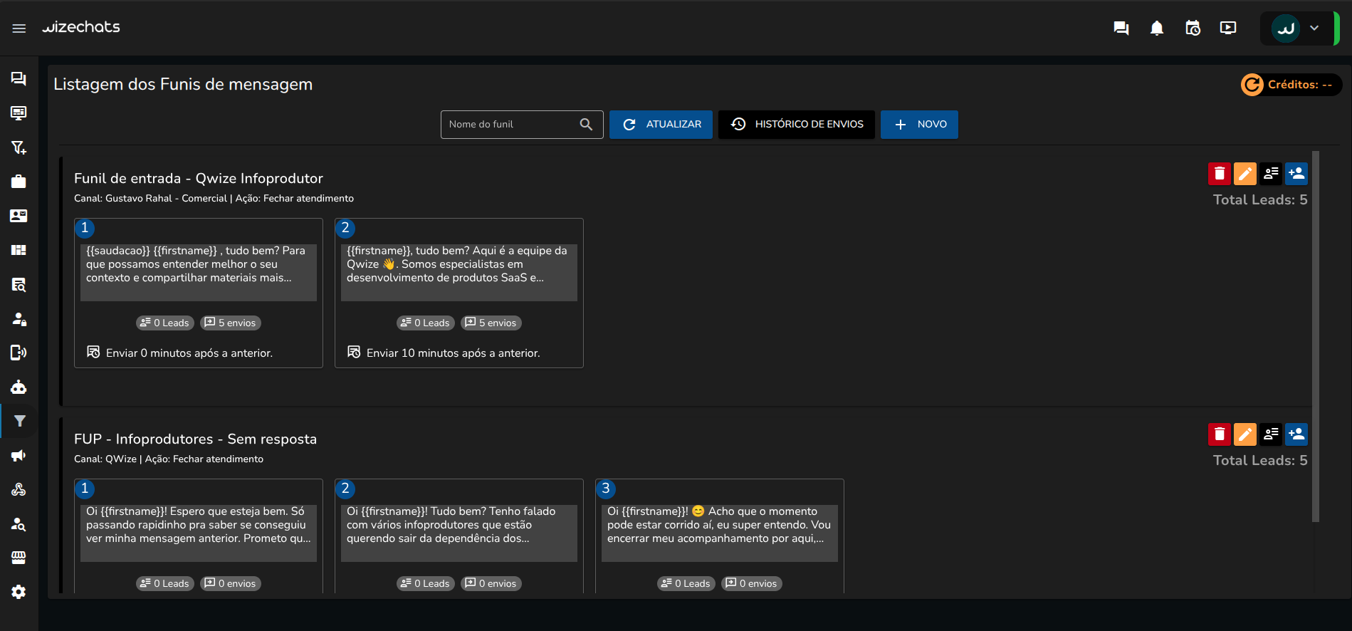 WizeChats Screenshot