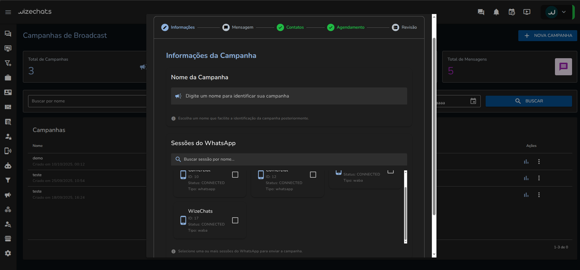 WizeChats Screenshot